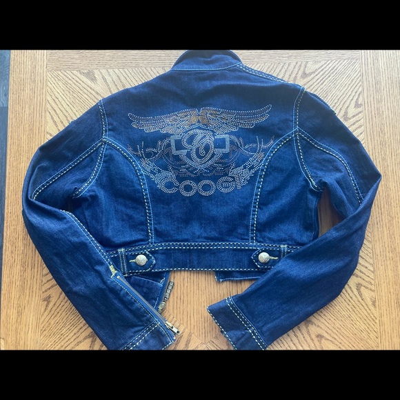 Cropped denim jacket - Picture 2 of 6